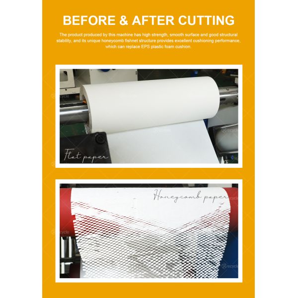 Innovative Honeycomb Paper Processing Machine with High-Speed Perforation Versatile Honeycomb Paper Fabrication System