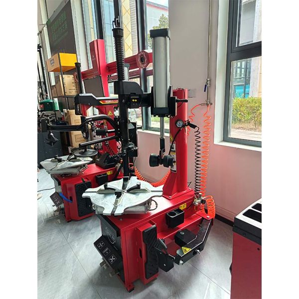 Swing Arm Disassembly Structure car tire changing equipment Semi Automatic Tire Changer