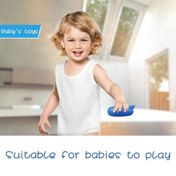 DTH-158 Cute Fish Appearance Digital Baby Bath Thermometer Environmental Protection Harmless Health