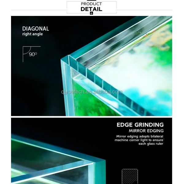 Customizable Laminated Glass Fish Tank the Ultimate Decorative Choice for Dining