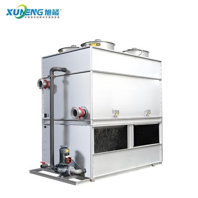 Industrial Fluids Cooling Customization Water-saving Counter-flow Type Closed Water Cooling Tower with 100000 KG Weight