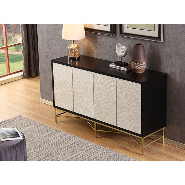 Hotel Wooden Luxury Long Sideboard Cabinet