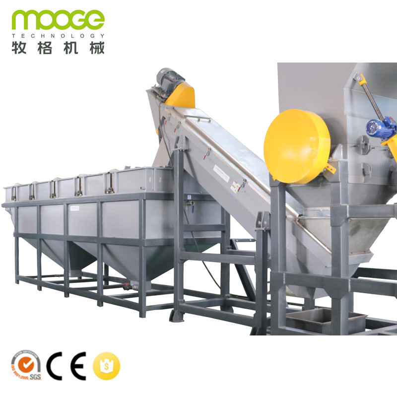 Линия переработки пленок отходов HDPE сельскохозяйственная 3000 кг/ч LDPE машина