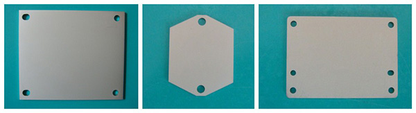Gold Plated Tungsten Copper Heat Spreader , Microelectronic Packaging Tungsten Copper Submount