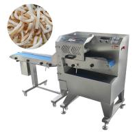 Máquina de corte de piel de cerdo de carne cocida de alta eficiencia para el comercio