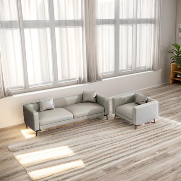 Aluminum Frame Contemporary Living Room Sofa for Versatile and Elegant Living Space