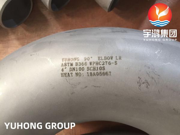 ASTM B366 UNS N10276 / Hastelloy C276 Elbow Hastelloy Steel Buttweld Fitting