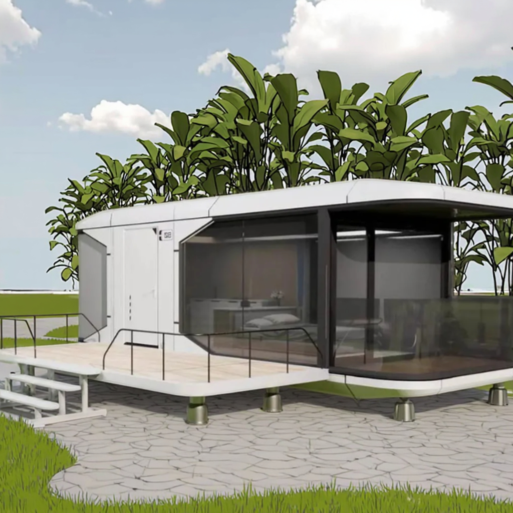 Outdoor Potable House for Office Building Apartment for Starry Office Postal Kiosk Sales Booth Scenic Warehouse Space Hotel