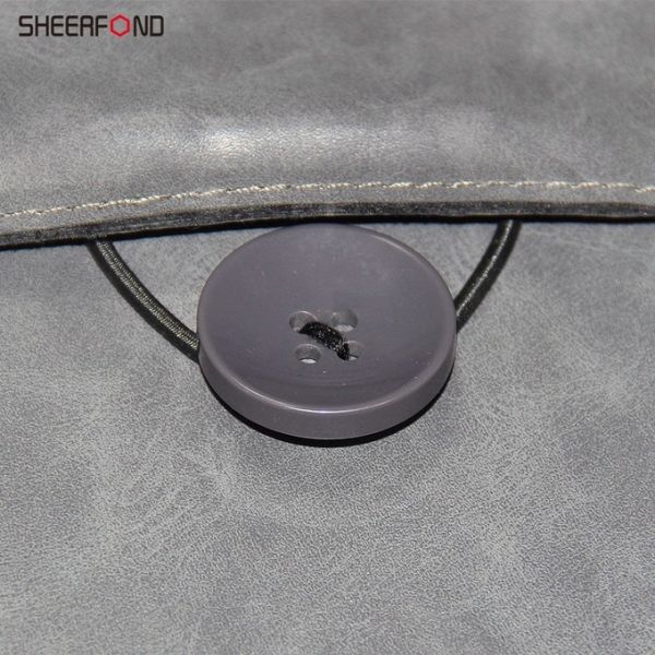 Водоустойчивое застегнутое на молнию кожаное портфолио