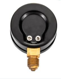 150mm 250mm Standard Pressure Gauge 1/2 Npt Utility  With Black Steel Case