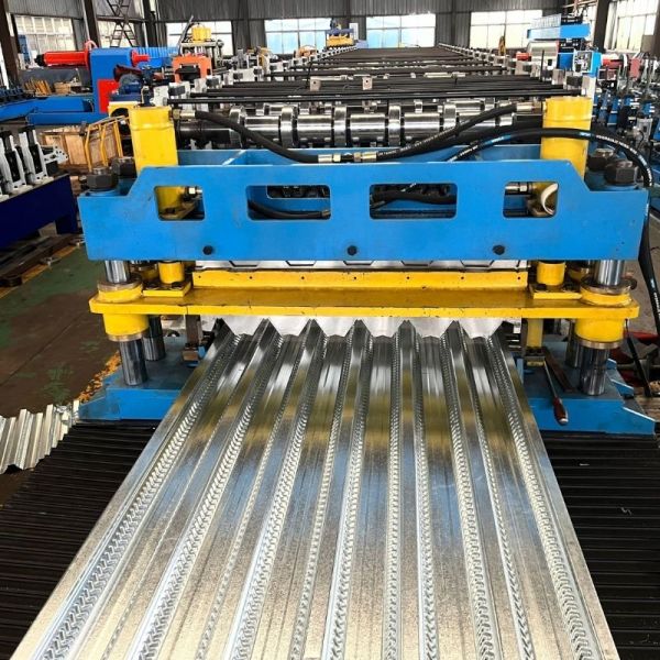 Tuile de plate-forme couvrant le double petit pain formant la largeur de l'épaisseur 1220mm de la machine 0.45-0.8mm