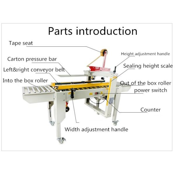 Streamline Your Packaging Process with FXC-4030 Box Case Sealer Taping Machine