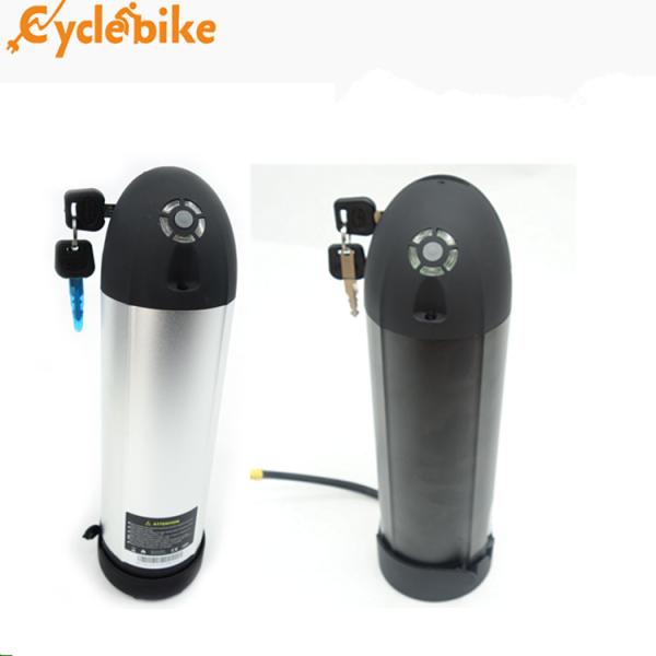 24v Downtube Bottle Li Ion Battery Pack For Electric Bicycle / Bike