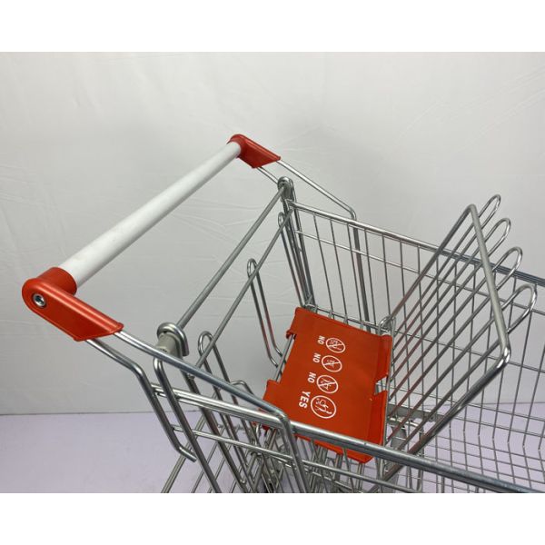 Немецкая цепная вагонетка 125L корзины гастронома со шкафом шасси и пива