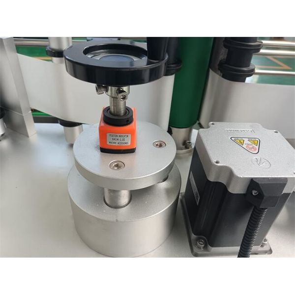 PLC Control System Automatic Flat Labeling Machine for 300-500 Bottles/min Labeling