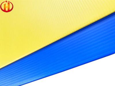 Edge Sealed Flat Corrugated Plastic Layer Pads With Radius Corners