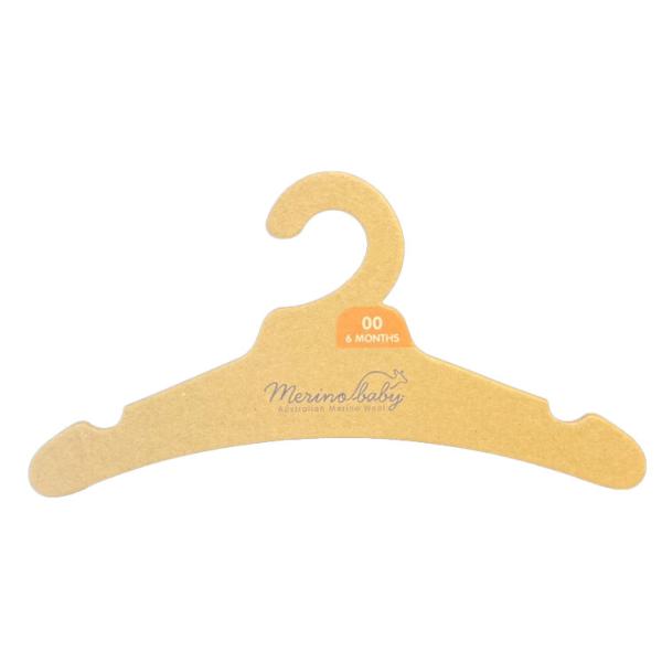 Biodegradable Clothing Hangers for Delicate Fabrics | Non-Slip Surface