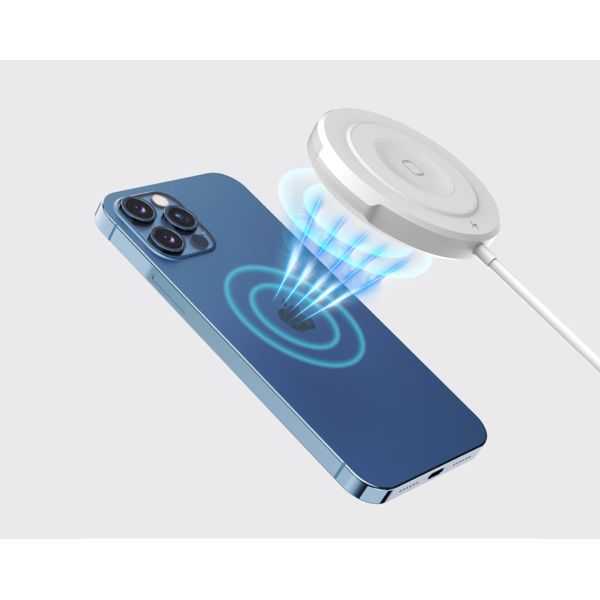 ABS Magnetic Wireless Chargers Station 8mm Charging Distance Watch Use