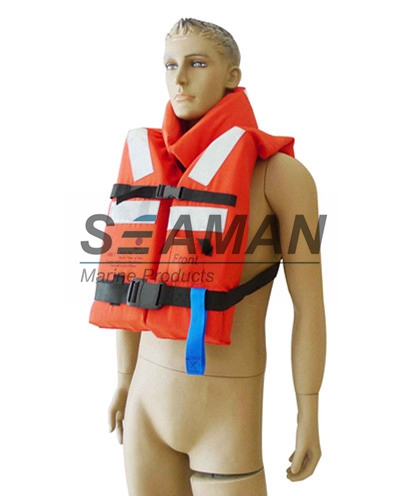 Polyester Oxford Cloth EPE Foam 150N Marine Adult Life Jacket Offshore Life Jacket