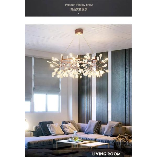 Heracleum chandelier Firefly LED lamp  Heracleum III Pendant（WH-AP-613）