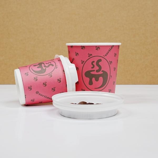 Wholesale Customized Printing Logo Eco-friendly Disposable Paper Coffee Cups Paper Cups With Lids