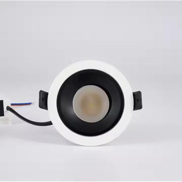 Hotel Commercial LED Downlight Adjustable 9W Ceiling Dimmable Recessed Spotlights Anti Glare