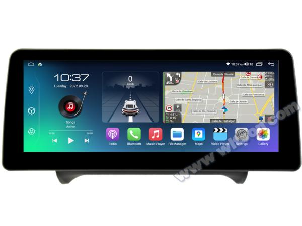 12.3 Smart Ultra Wide Screen For Audi TT MK2 8J 2006-2014 Car  QLED Multimedia Stereo