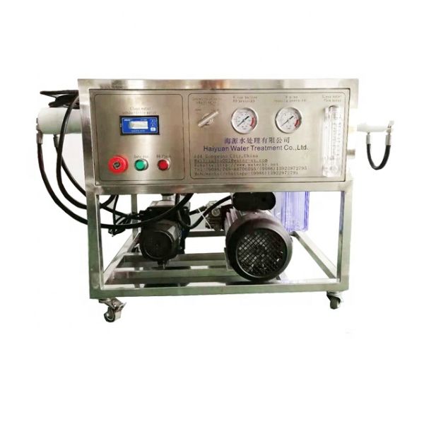                  Portable Borehole Sea Water Desalination Plant Home Use Mobile Portable Small Mini Salt Water Seawater Desalination Plant             