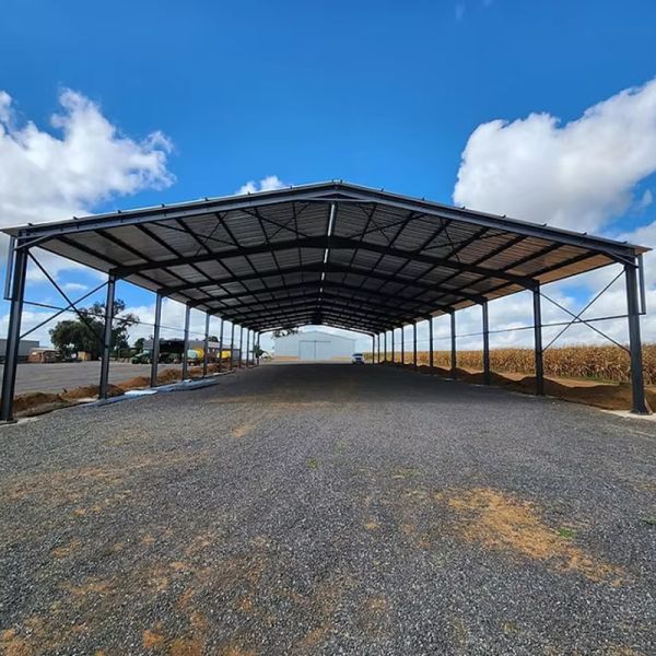 Construction Prefabricated Steel Structure Workshop Q355 H Section Steel C And Z Purlin