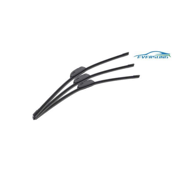 2 Pcs Car Windscreen Wiper Blades Universal U Type Rubber Hybrid Auto  Boneless Wiper Blade