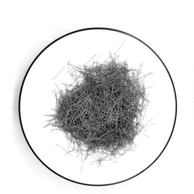 Fios cortados de fibras de betão inoxidável para betão armado durável em apartamentos