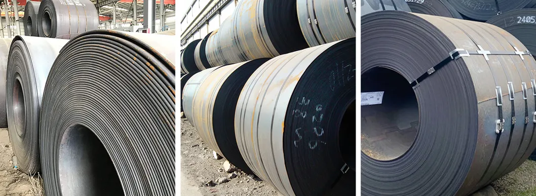 65Mn SPHT1 SPHT2 SPH3 SPH4 Carbon Steel Strip 0.15mm-300mm Thickness HR CR Coils