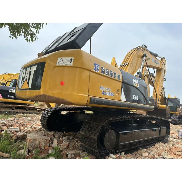 Japan CAT 336D Used Excavator 36 Ton Crawler Digger 200kw