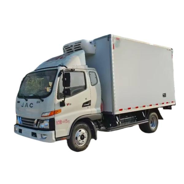 JAC 4X2 5 Ton Refrigerator Truck Freezer Food Meat Transport Refrigerated Truck