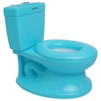 Siège de simulation de toilette bleu pour bébé PP léger