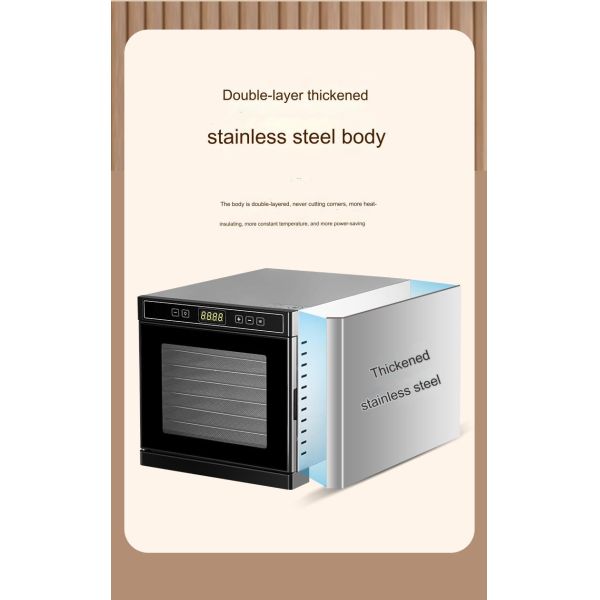 30L SUS 304 Multifunctional Three-dimensional Vacuum Dryer for Fruit and Vegetable