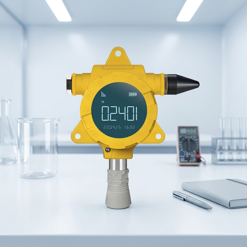 Wireless Explosion-Proof Ultrasonic Level Transmitter  8m Range IP66 CE RoHS Certified