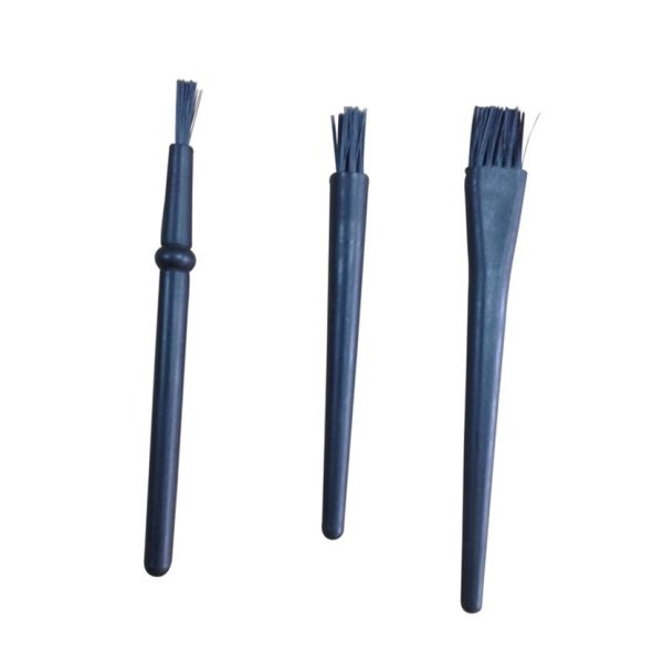 Static Dissipative Polypropylene ESD Safe Tools ESD Pen Brush Black Color