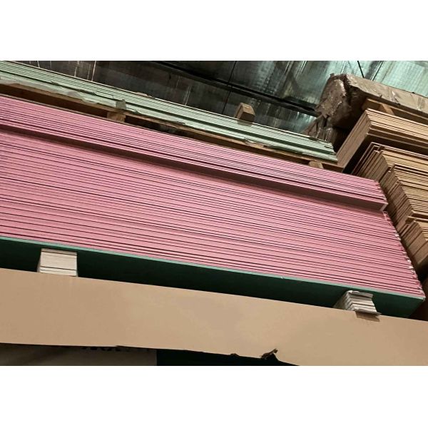 Wholesale Gypsum Board Ceiling 1220X2440Mm Interior Non-Combustible Gypsum Core Fire Resistant Plasterboard