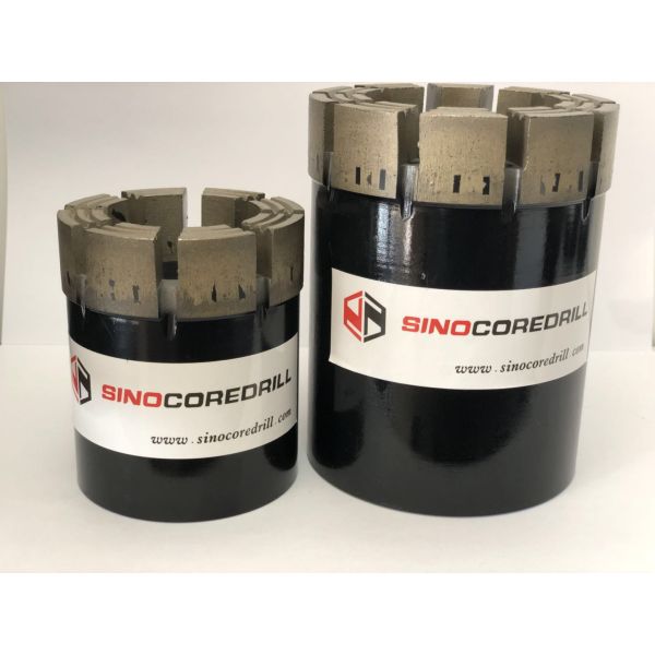 Brocas impregnadas de la base del diamante 6m m 8m m 10m m 12m m para el estudio geológico