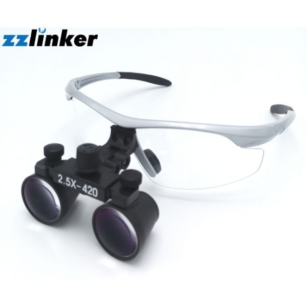 Eye 2.5x Dental Loupes For Dentists And Surgeons Black Silver Color Optional