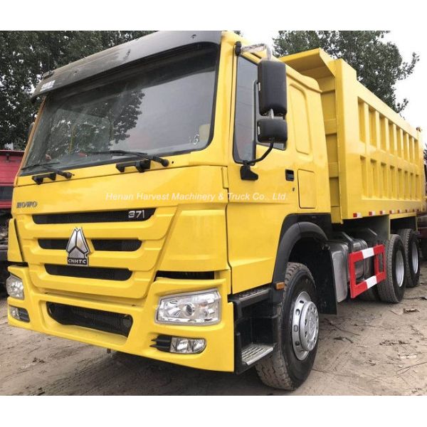 сброса Howo 371hp 2014 привода силы 276kw тележка правого подержанная