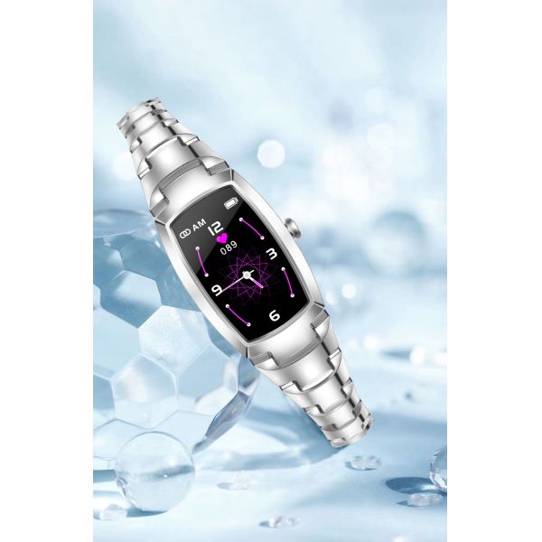 Eraysun Hot Sales H8pro Fashion Women Smartwatch for Android IOS Tracker Pressure Lady H8 Pro Smart Watches