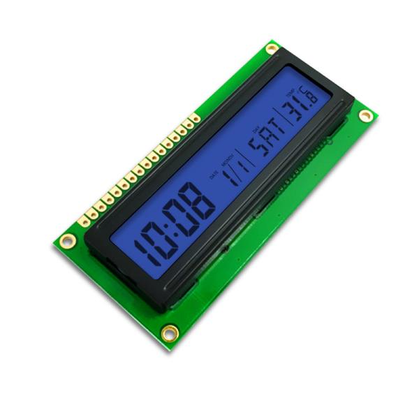 16x2 Graphic Lcd Module , STN Monochrome Lcd Panel ST7066-0B Driver