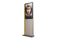 Les stations de kiosque de billet d'individu d'espace publicitaire font pression en faveur des formats audio debout
