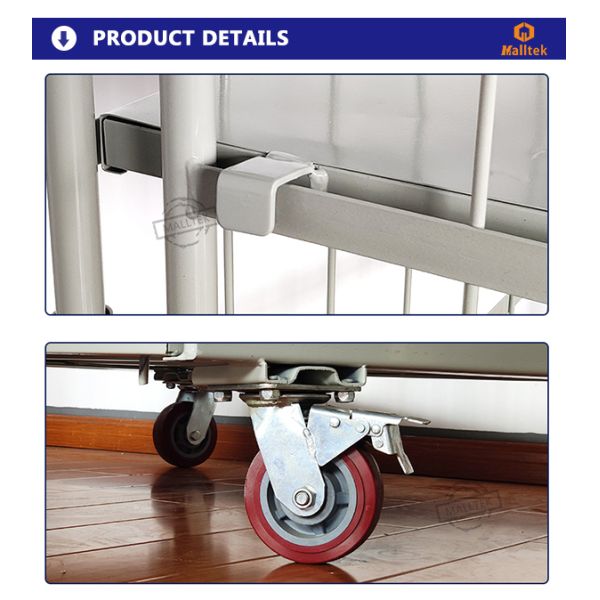 Heavy Duty Merchandiser Logistic Trolley Supermarket Transport