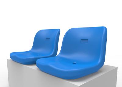 Sturdy Plastic Sports Stadium Seats Polymer Material Middle Backrest For Bleachers