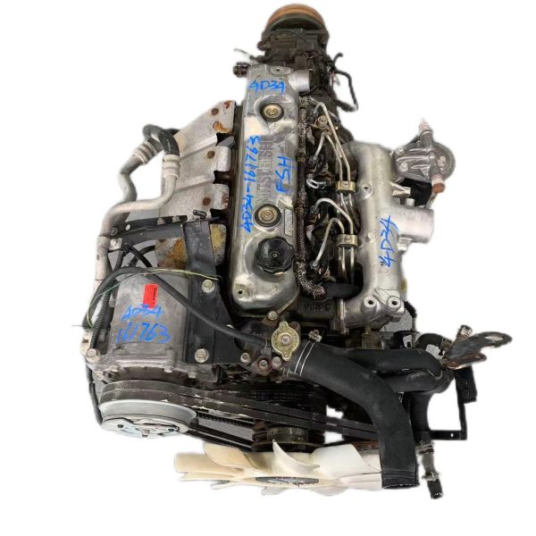Original Japanese Version 4D34 Used Diesel Engine Assembly Mitsubishi 4-Cylinder Direct Injection for Sale