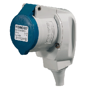 MENNEKES 3501 red or blue pa66 connector AND IGUS CABLE wire harness for Industrial robot