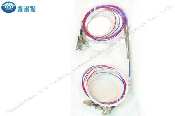 LC UPC 1x2 FBT Optical Coupler 1310 1490 1550nm Uniform Splitting